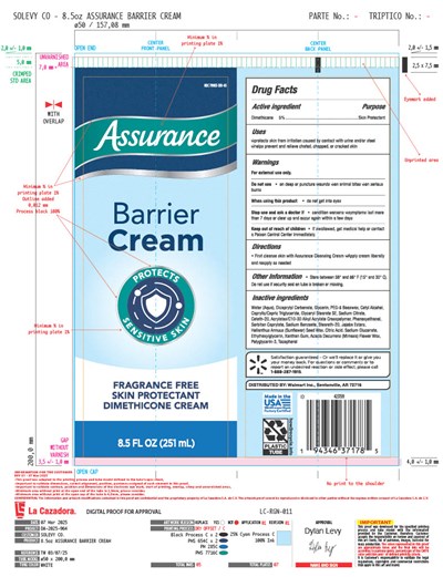 Walmart (Assurance Barrier Cream Artwork)